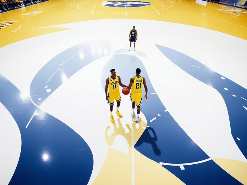 山西男篮主场机器人打篮球!运球过半场后罚球线一击命中